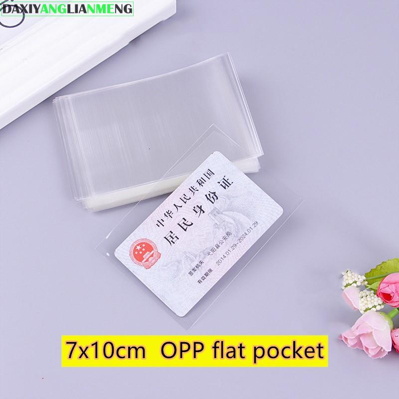 Bags Storage Candy Tools Transparent Plastic 7x10cm 1000pcs /lot Opp Open Top Clear Cosmetic