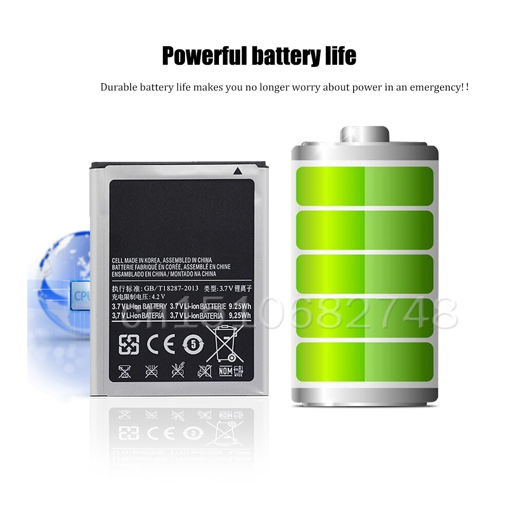 2500Mah EB615268VU Vervangende Telefoon Batterij Voor Samsung Galaxy Note 1 Note1 GT-N7000 N7000 I9220 N7005 I9228 I889 I717 T879