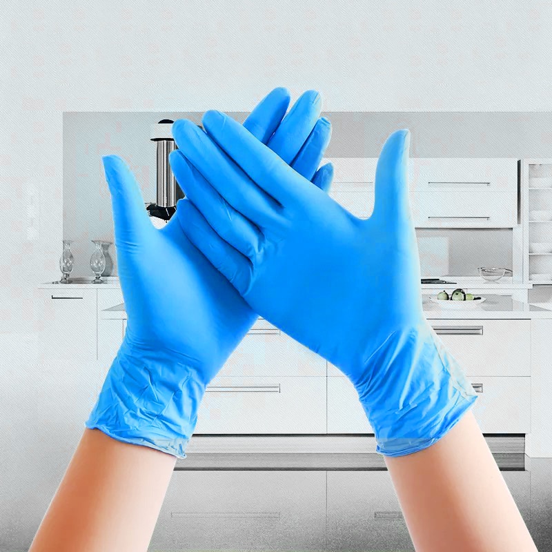 Neue Einweg Nitril Handschuhe Universal- Geschirr/Küche/Arbeit/Gummi Handschuh Haushalt Produkt Schutz Hände von Bakterien