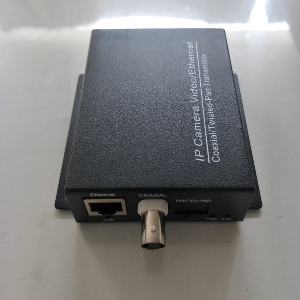 Ethernet Extender over coax converter 2KM for IP cameras Video / Ethernrt Coaxial / Twisted-Pair T