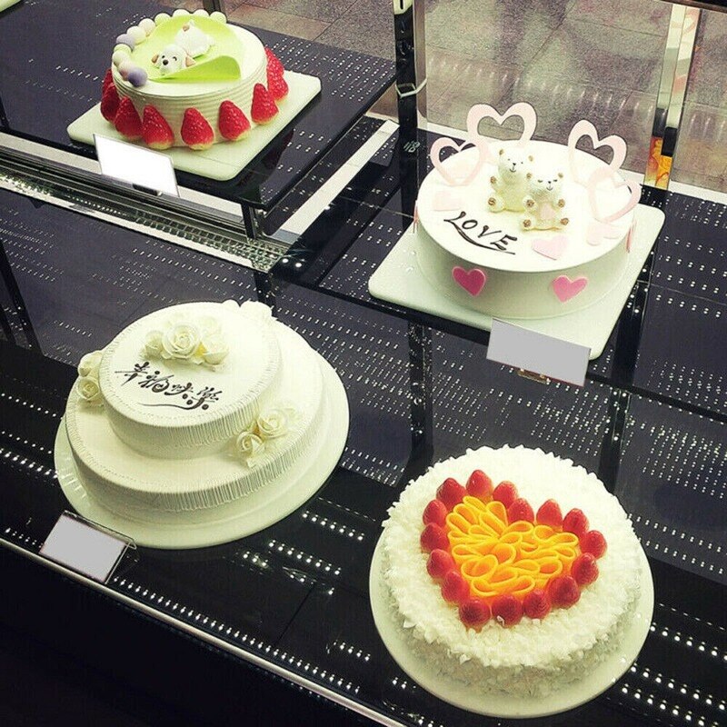 22cm Silver Baking Cake Pan 8Inch Non Stick Form Round Cake Baking Bake Tin Tray Pan Cake Molds Bakeware Aluminium Alloy