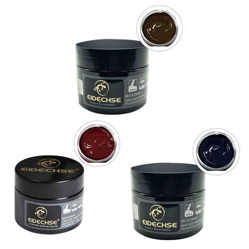 1Pc Color Leather Make-up Cream Leather Goods Renovation Coats Sofa Holes Leather Dyeing Care Cracks Scratch Oil Restoratio U3P4