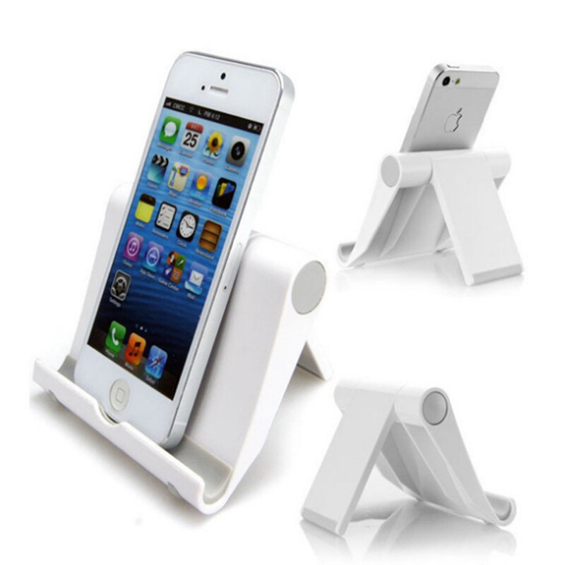 Portable Fold-up Stand Cradle Holder For iPad Tablet Kindle e-Readers Galaxy Smart Phone Stand for iPhone cellphone Desk support