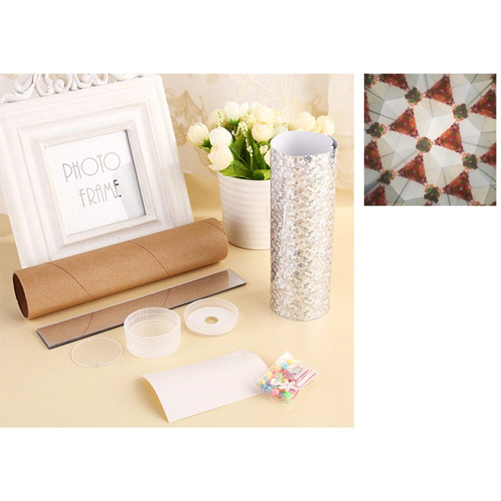 DIY Kaleidoskop freundlicher Pädagogisches Wissenschaft Spielzeug Klassisches Spielzeug Große Verdrehen Rotierenden Kaleidoscopes Farbe in Gelegentlichem