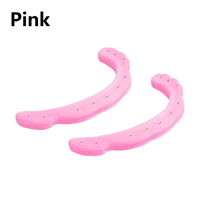 1 Paar Anti Pijn Gezichtsmasker Oorbeschermers Protector Zachte Siliconen Beschermende Oren Masker Touw Cover Gezichtsmasker Band Cover Masker accessoires: pink