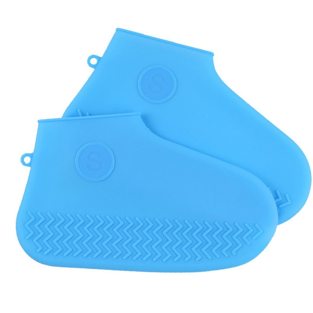 Siliconen Regenhoes Kinderen Volwassen Waterdichte Schoen Cover Handig Dikke Slijtvaste Waterdichte Schoen Cover Voor Outdoor