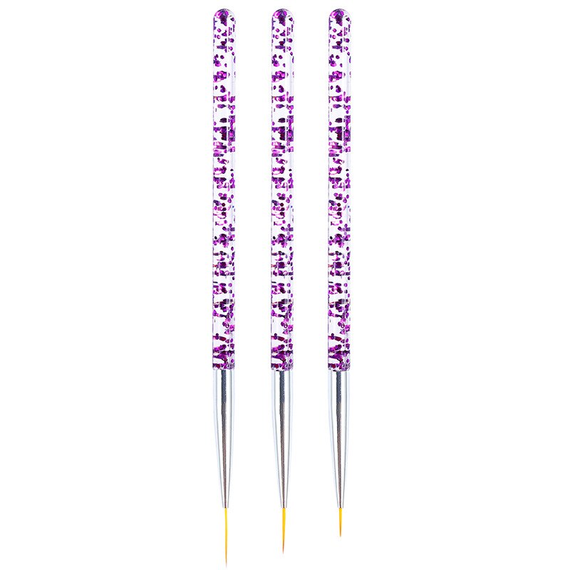 Juego de pinceles para manicura, set de 15 unids/set de brochas para uñas, degradado, esmalte de Gel, dibujo: BS04402