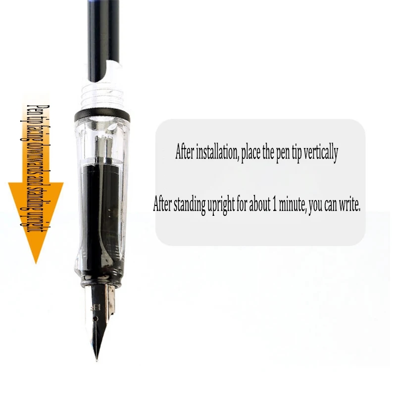 Fountain Pen Set Replaceable Ink Refill Calligraphy Multifunction Pens For Writing 0.38mm Office School Stationery Supplies