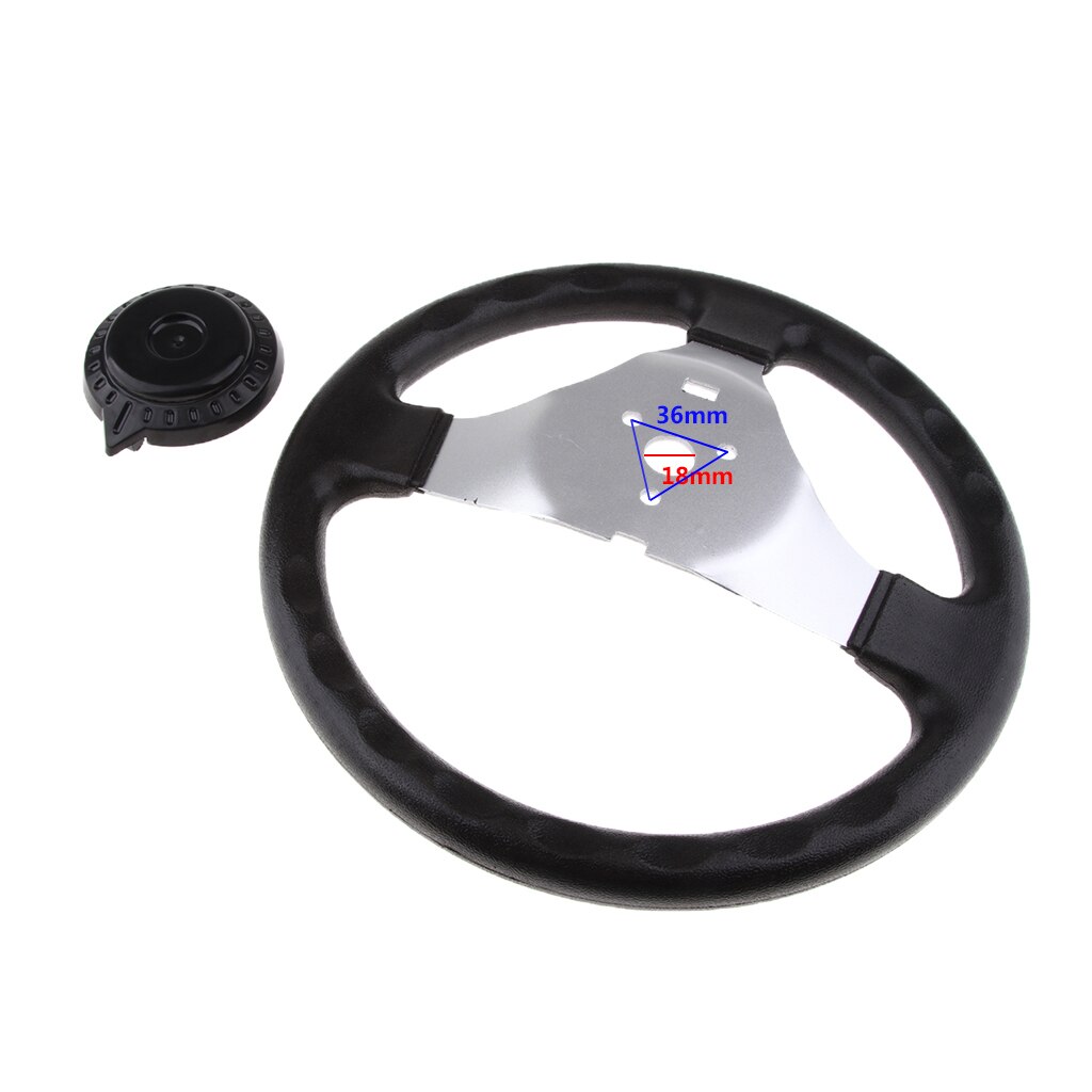 Volant de volant 300mm à 3 rayons | Pour 150, 250cc Go Kart Quad Kandi JCL