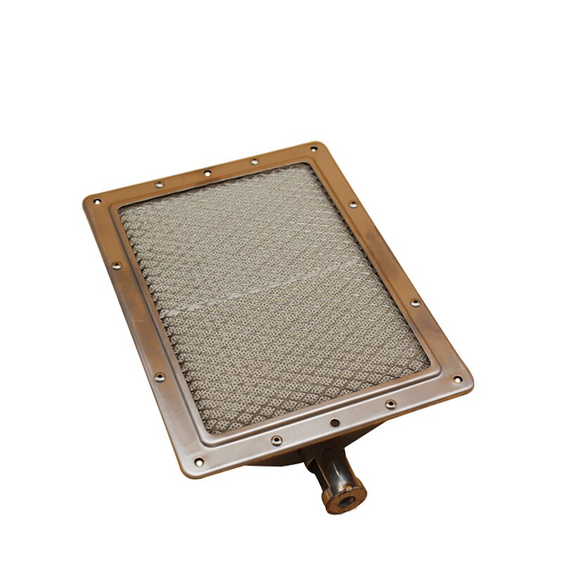 BBQ Accessories Infrared Burner Ceramic Plate Burner Heater Replacement Component 220*170mm Liquefied Gas Gas Stove Burner