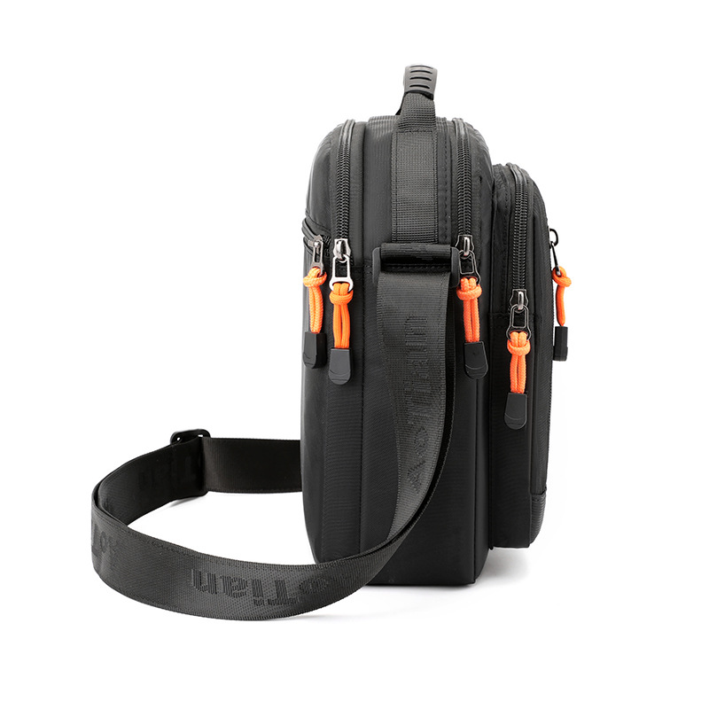 Bolso de hombro para hombre, bolso pequeño impermeable para teléfono móvil, bolso de mensajero para hombre, bolso cuadrado, bolsos cruzados de viaje
