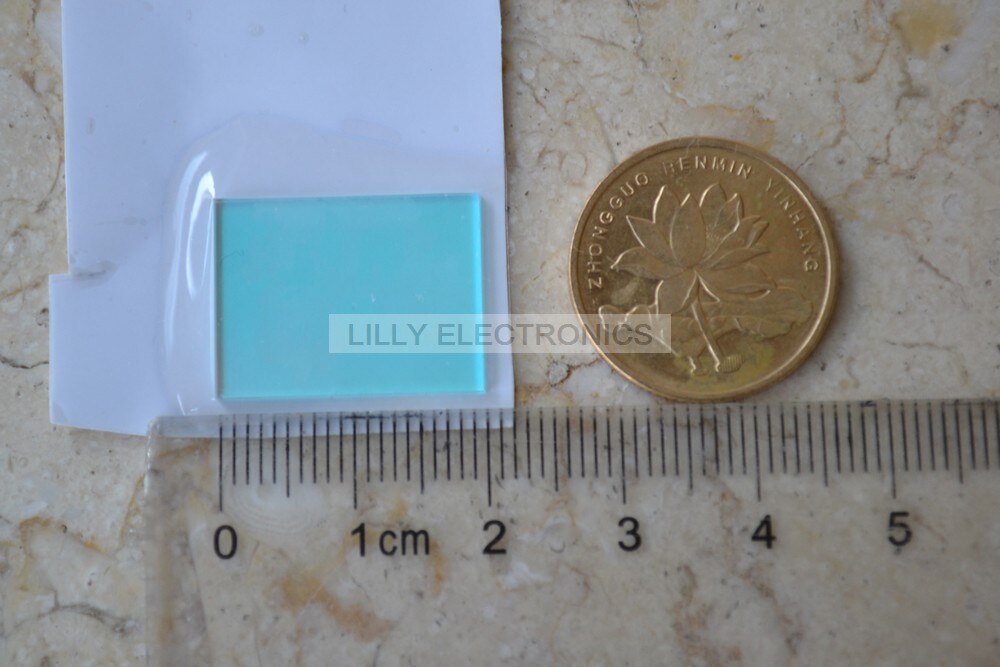 2x RGB Optical Lens Pass Green Reflect Red 20*15*1.1mm DIY Lab