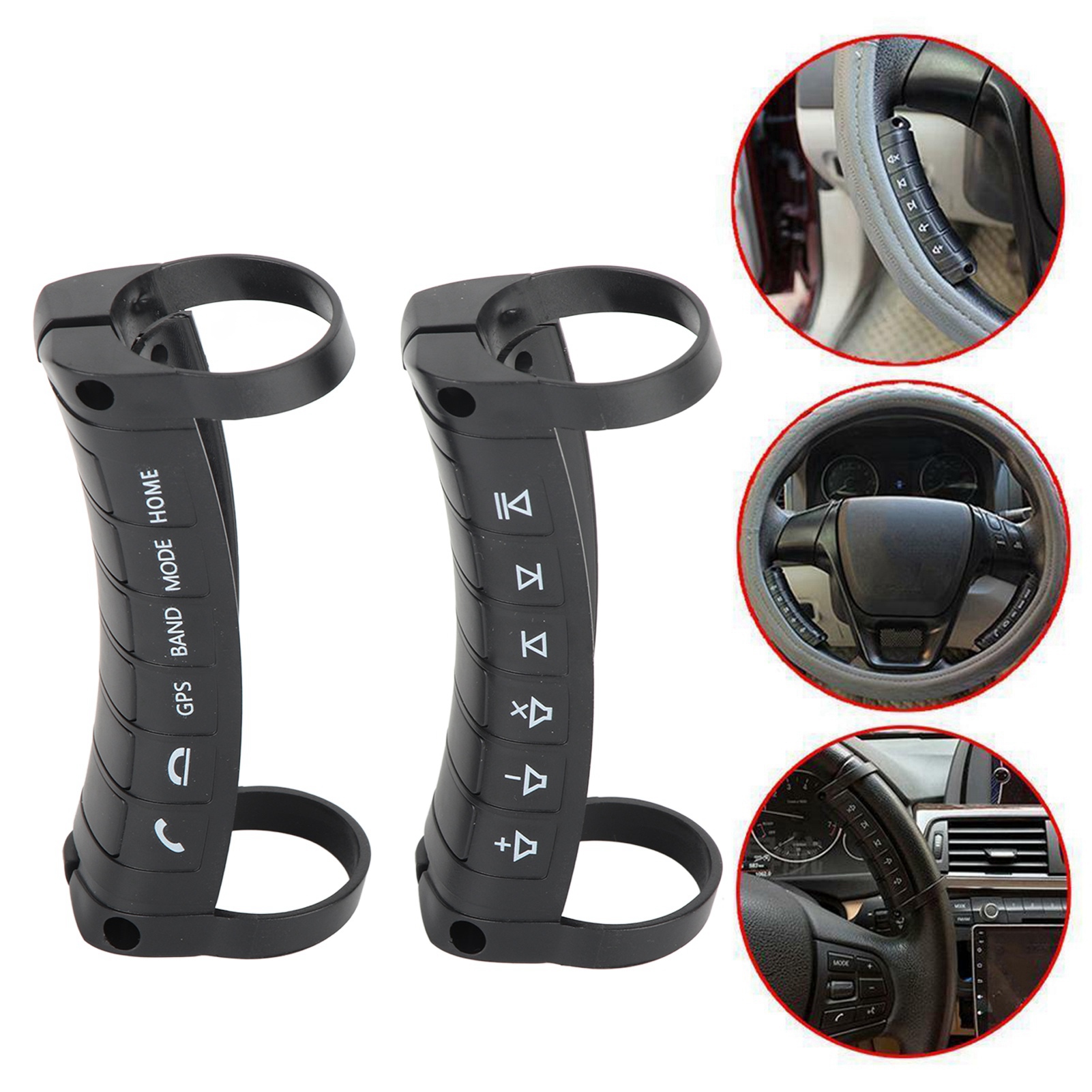 Telecomando universale per volante per auto Controller per pulsanti di navigazione DVD Wireless
