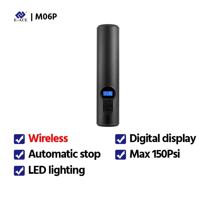 The Topeak E-Booster Digital Inflator is a Palm-Sized