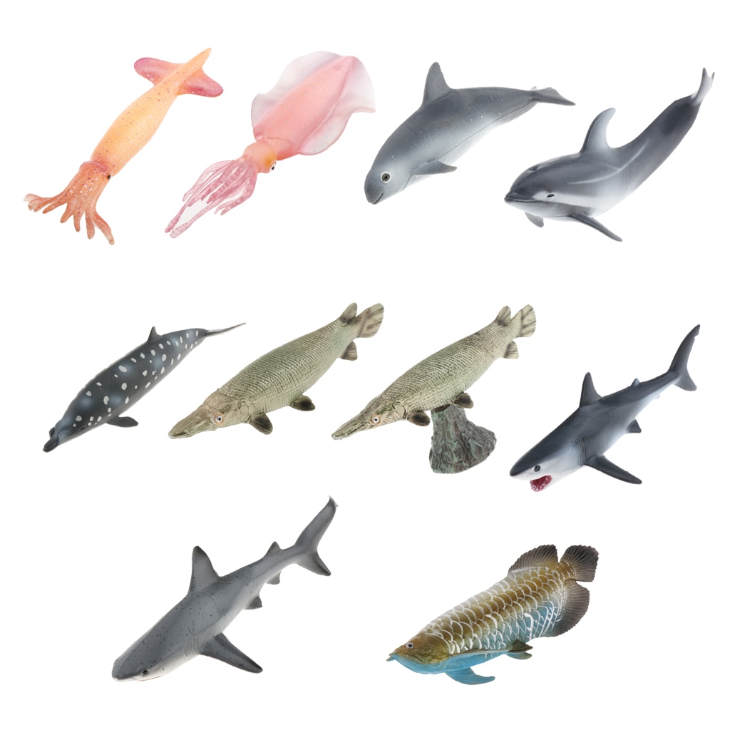 Ocean Animal Figure Model Party Favors for Kids Educational Resource Toys