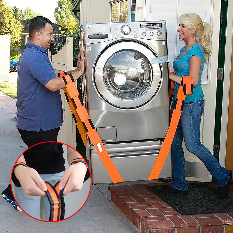 Forearm Forklift Lifting and Moving Straps Furniture Transport Belt In Shoulder Straps Team Straps Mover Easier Conveying