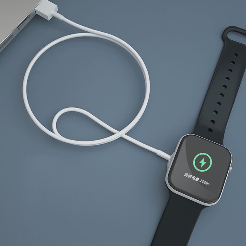 Przenośny QI inteligentny zegarek USB ładowarka kabel magnetyczny bezprzewodowy stacja dokująca robić jabłko IWatch seria 7 6 5 4 3 2 SE Applewatch sznur