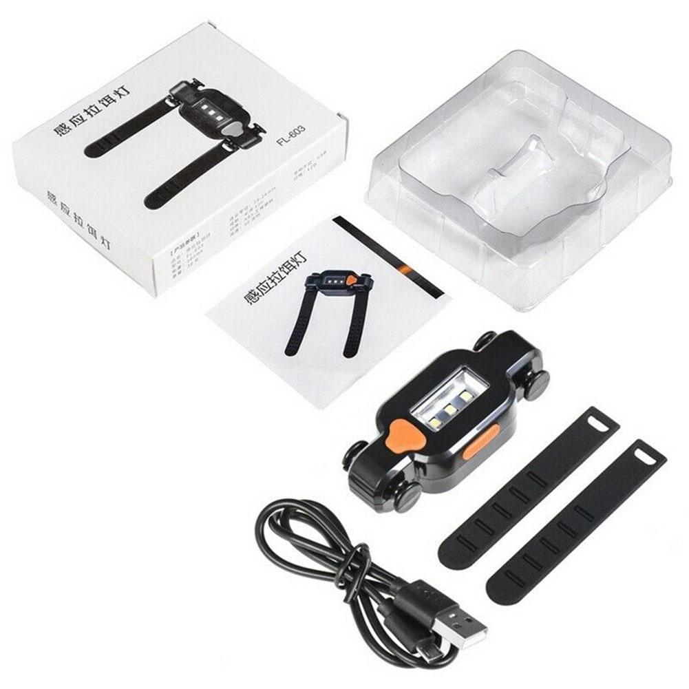 Newest Electronic Led Fishing Rod Sensor Light Gravity Induction Lamp Fish Bite Sound Alarm Bell for Night Fishing