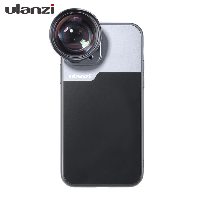 Ulanzi 17MM Thread Phone Lens Case Kit for iPhone 11 pro max Macro Lens Pixel 4 4XL 10X Macro Lens 1.33X Anamorphic Lens Case