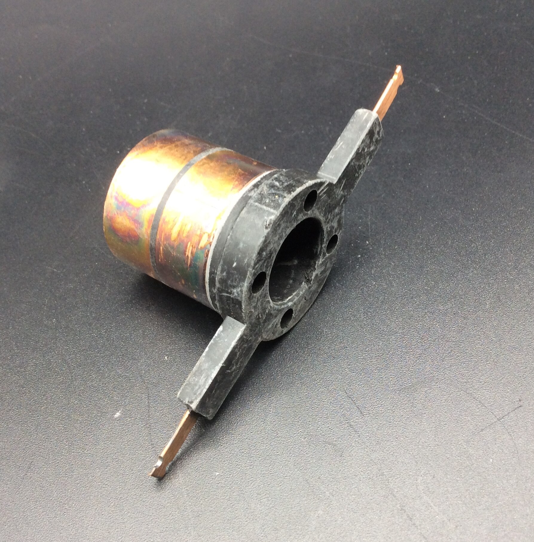 2pcs Engineering truck Forklift diesel generator slip ring Copper head alternator slip ring