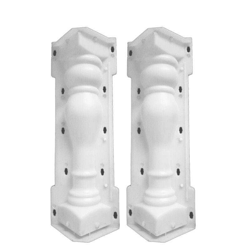 Molde de columna romana para jardín, herramienta de pavimentación de plástico con efecto de piedra para patio, patio, cemento, piscina, hormigón largo