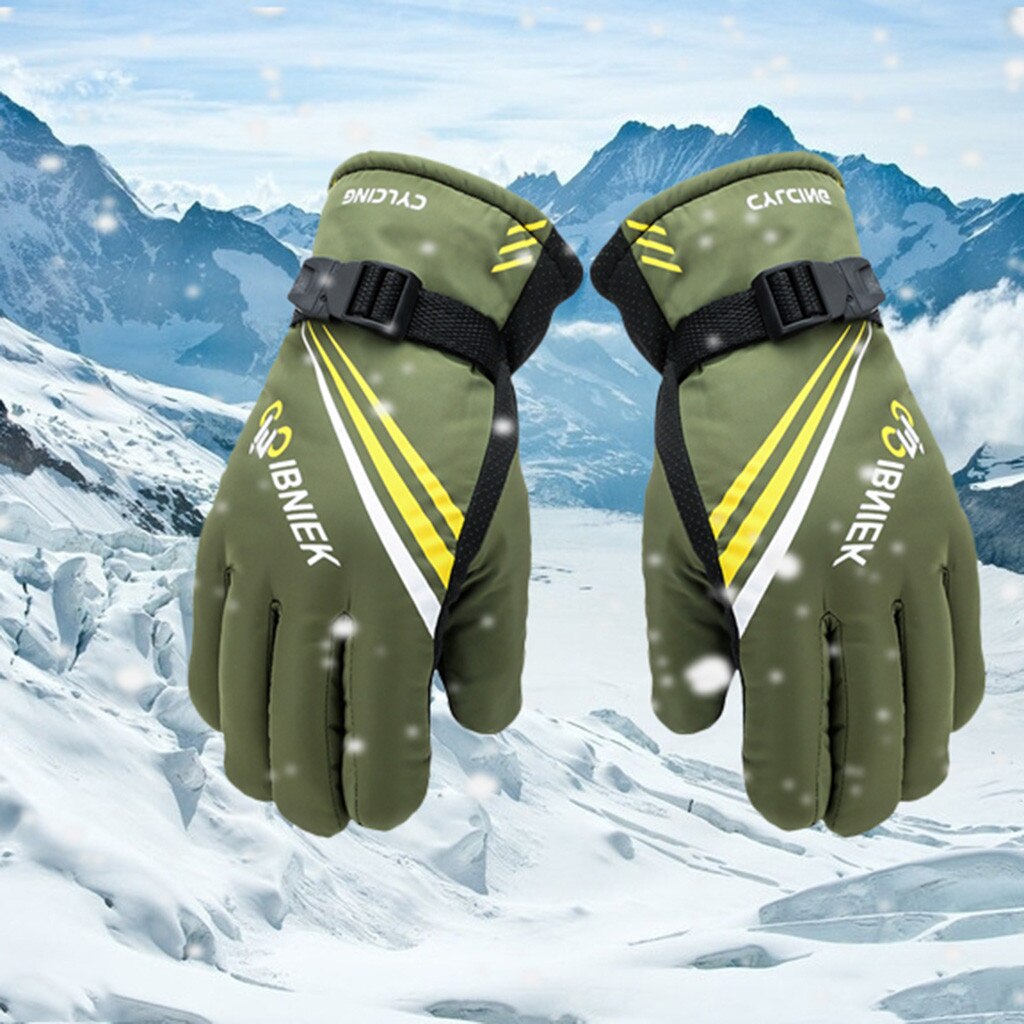 Sagace winter sneeuw handschoenen heren ski handschoenen snowboard handschoenen sneeuwscooter motorrijden winter handschoenen winddicht unisex  a30107