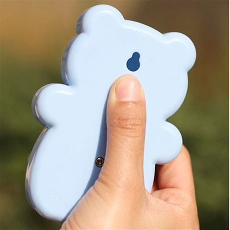 Cute Cartoon Bear Timer Baking Teaching Cooking Mechanical Timer 60 Mins Twist Wind-up Timer With Ring Alert Without Battery