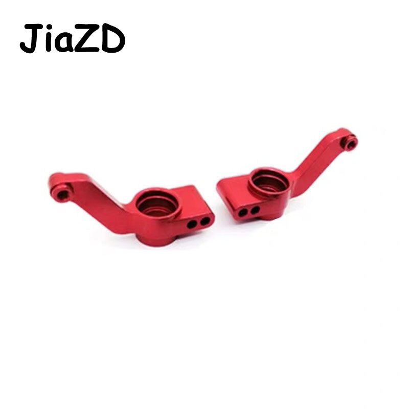 1 Set Aluminum Alloy Metal Upgrade Chassis Parts Kit For Traxxas SLASH 4x4 1/10 RC Car Truck Parts Accessories W001: Front axle seat red