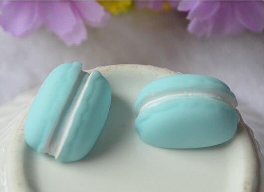 Autocollant réfrigérateur aimants Macaron | 8 pièces/1 ensemble, dessin animé , aimant photo néodyme fort, messages: 8pcs blue