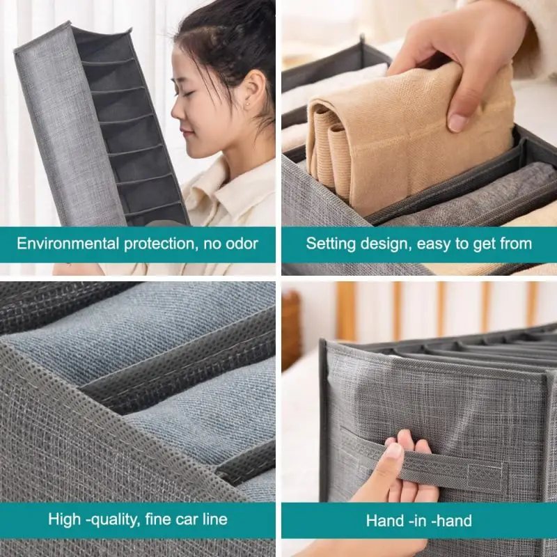 Ondergoed Organisatie Organisator voor Kast Kleding Organisator Broeken Trui Opbergkasten Laden Organisator Jeans Box