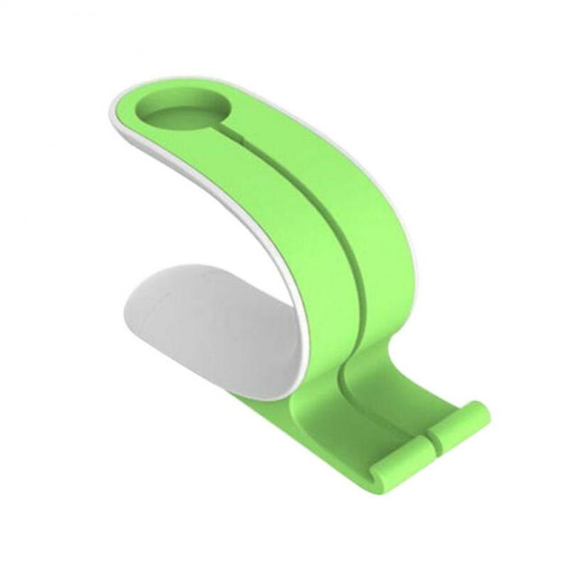 Soporte de cargador multiusos 2 en 1, Base de carga para Iphone, teléfono móvil, soporte de carga, correa de reloj: 02