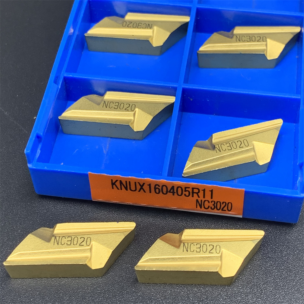 KNUX160405R NC3020 KNUX160405R NC3030 Tungsten Carbide insert substituted KORLOY KNUX160405L-11 NC3030 KNUX160405L-11 NC3020