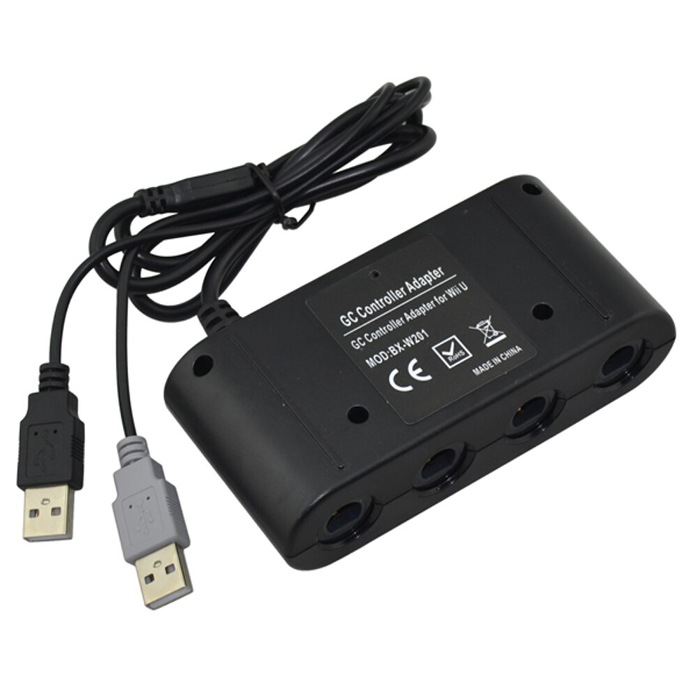 4 Poorten Speler Converter Voor Gamecube Controller Adapter Voor Wii U