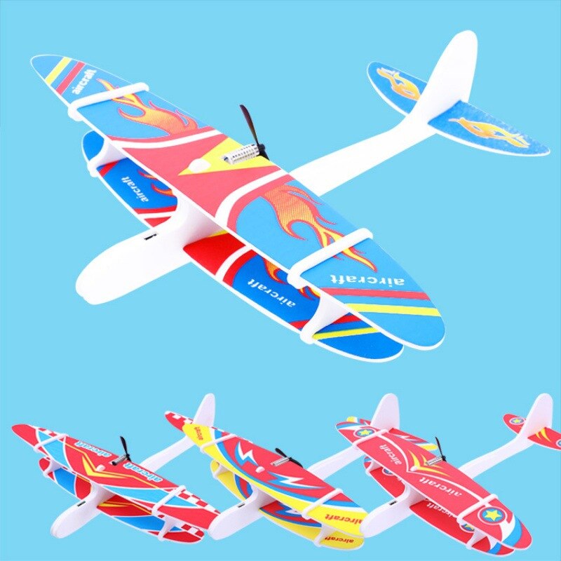 Model fly elektrisk kapacitans svævefly usb opladning drop-resistent skum manøvre fly børns legetøj: Don t skinnende vinger flyvemaskine model usb-kabel