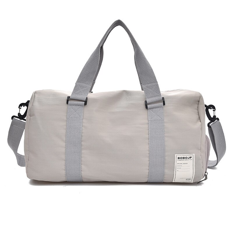 Mode Trend Reistas, multifunctionele Hand Bagage, Een Schouder Sport Sporttas: Light Grey