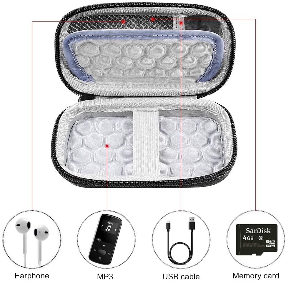 Funda para reproductor MP3 y MP4 SOULCKER/G. Martsen/Grtdhx/iPod Nano/Sandisk, reproductor de música/Sony NW-A45 /B Walkman
