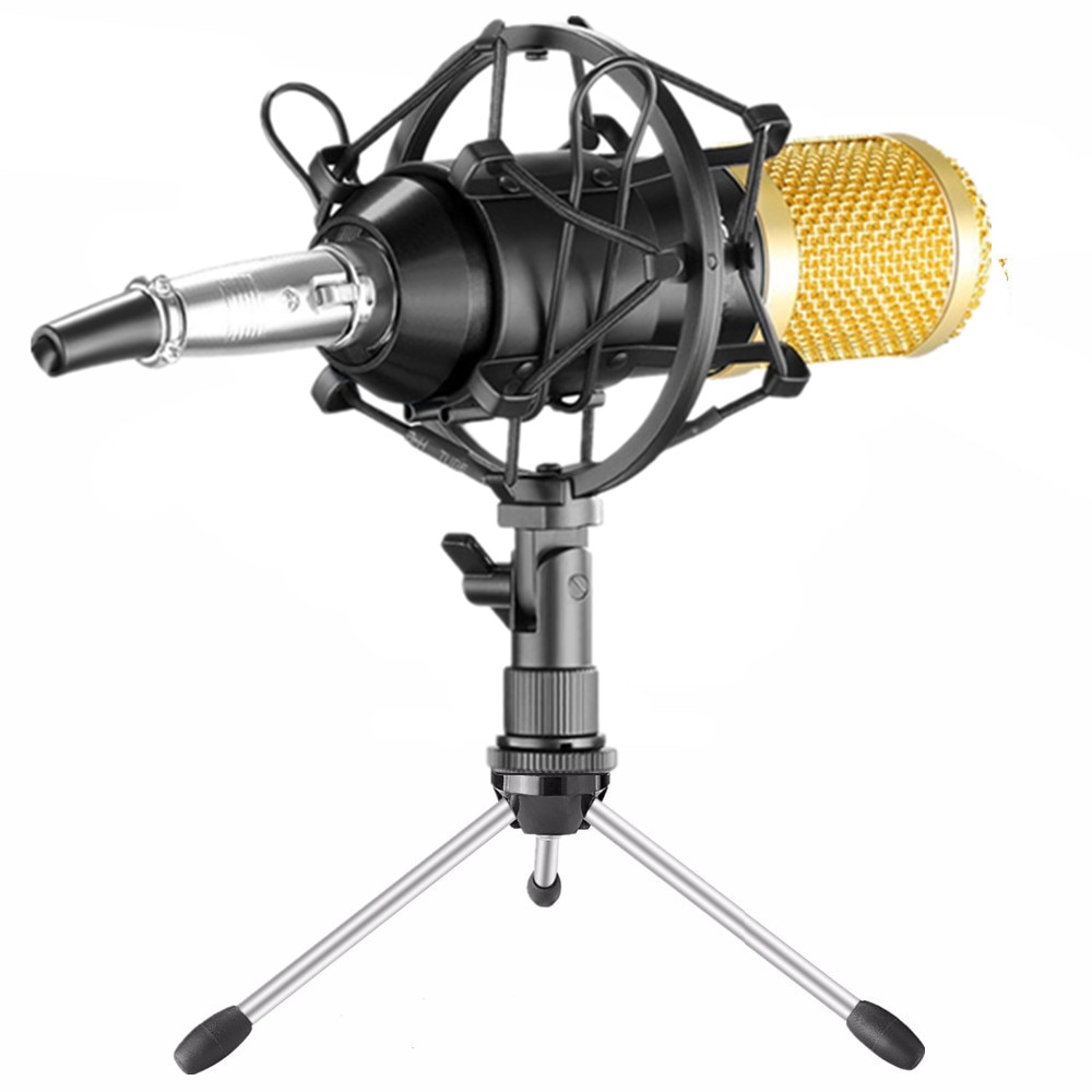 BM800 Mikrofon Condenser Sound Recording BM 800 Microphone With Shock Mount For Radio computer Singing bm-800 KTV Karaoke