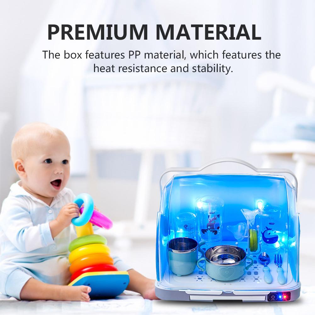 Baby Flasche Sanitizer USB UV Baby Milch Flasche Desinfektion Kasten Dampf Sterilisator Für Flasche Reinigung