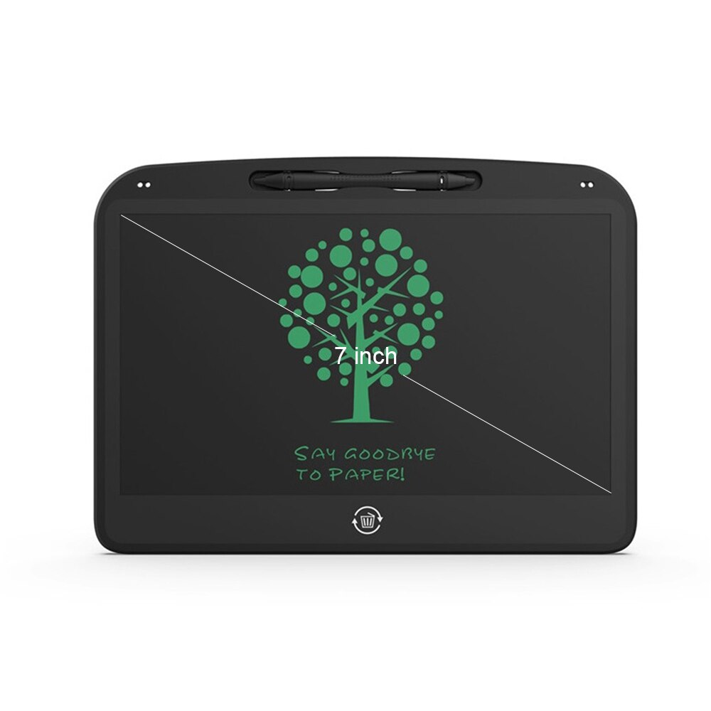 7/13.5 Inch Big Size Electronic Drawing Board LCD Screen Writing Tablet Digital Graphic Drawing Tablets Electronic Handwriting: 7 inch --black