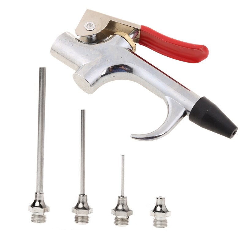 5 Pcs Air Dust Removing Compressed Blow Gun Duster Nozzle Blower Cleaning Tool Kit
