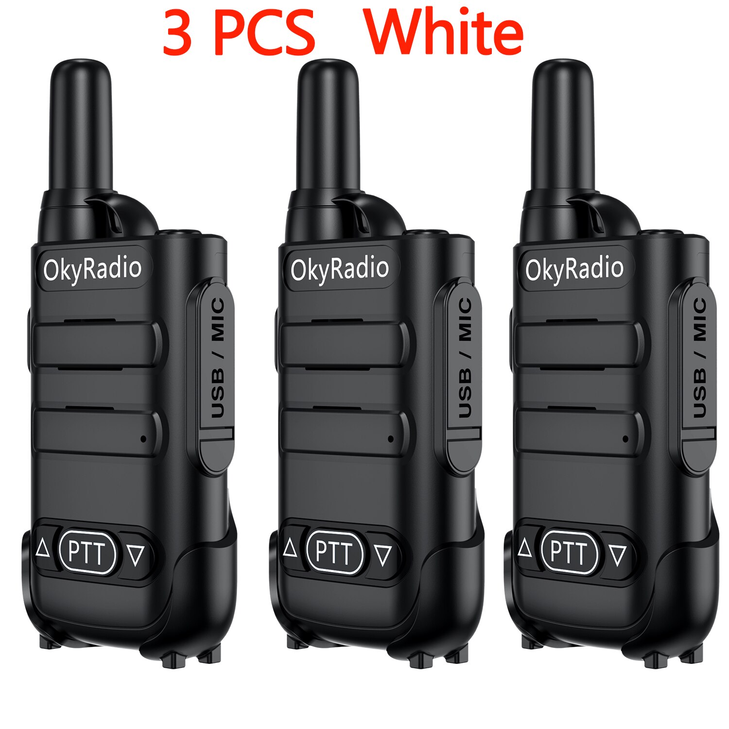 2022 5W Power 470Mhz Werk Walkie-Talkie 6Km Call 4800Mah Batterij Draagbare Waterdichte Walkie-talkie Sterke Anti