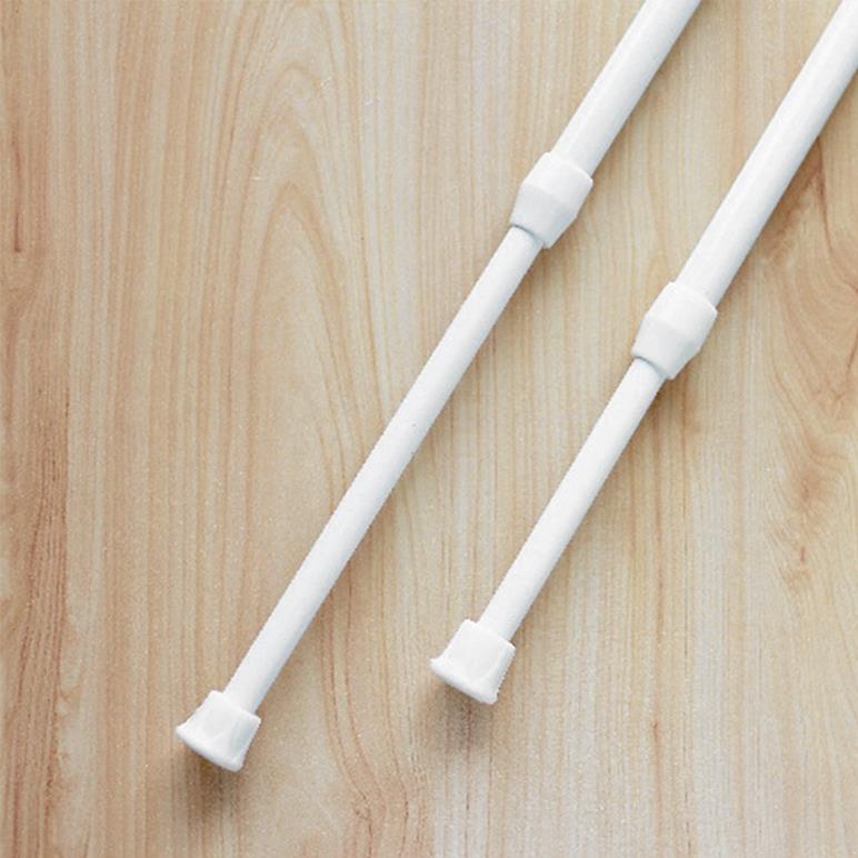 Spring Telescopic Net Voile Tension Curtain Curtain Rail Loaded Pole Rod