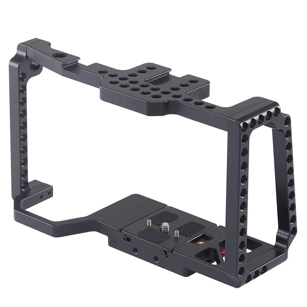 Cage Complète En Alliage D'aluminium Pour Caméra BMPCC 6K Pro - Montage Cold Shoe, Protection, Trous 1/4" Et 3/8" - Compatible Blackmagic Pocket Cinema