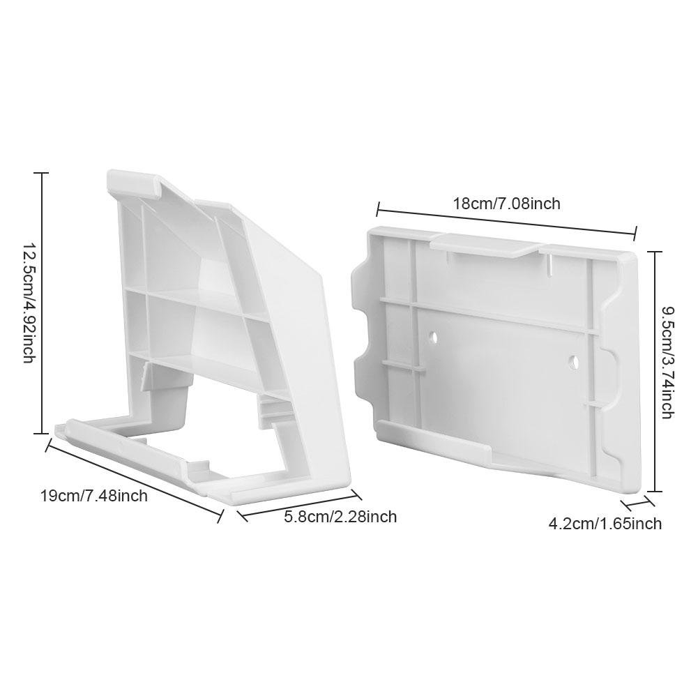 For Starlink Gen 3 Router Mount 2 in 1 Router Mount Power & Supply Brackets Holder Stability Wall Holder for RV Boat Home Office