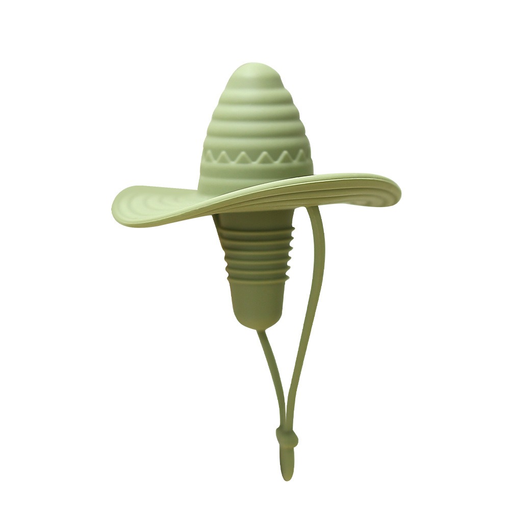 Cowboy Hat Shape Wine Bottle Stopper Reusable Leak Proof Silicone Champagne Bottle Stopper Wine Bottle Cap for Bar: Orange
