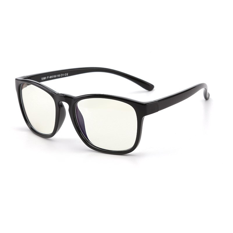 Xiaomi Lunettes Anti Lumière Bleue - Protection Écran Noir Mat, Taille 56 - Confort Toute La Journée