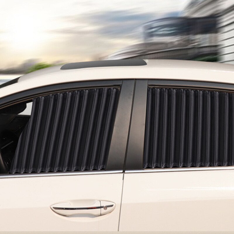 Auto Fenster Sonnenschutz Vorhang Magnet Sporn Einstellbare Auto Vorhang Sommer Sonnenschutz Fenster Bildschirm Tuch Auto Dekor Liefert