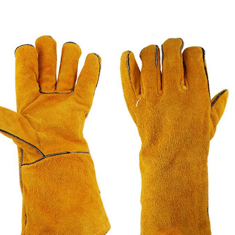 Anti rose thorn handske lange beskæringshandsker åndbar beskytter slidstærke handsker til hjemmet: 1 pc gule