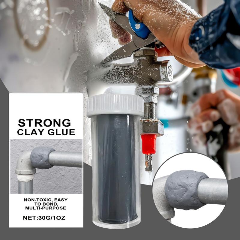 Klempner-Kitt-Dichtstoff, wasserdicht, langlebig, Allzweck-Kitt, wasserabweisendes Dichtmittel für Zuhause, Küche, Badezimmer, draussen
