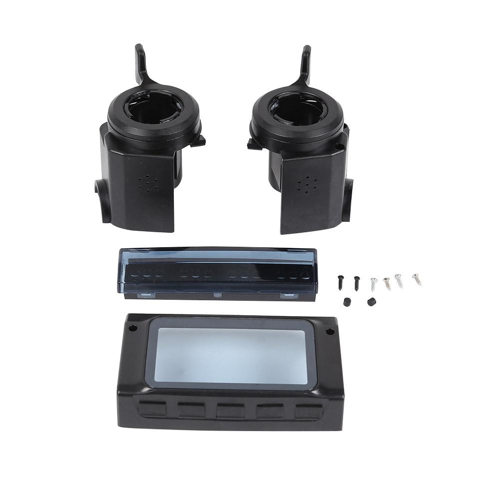 Scooter elétrico de plástico capa tela esquerda e direita polegar lidar com lâmpada escudo kit habitação para kugoo s1 s3 autobalance